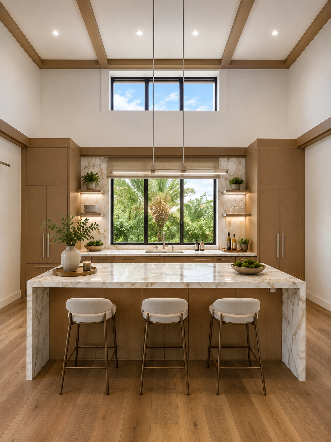 Kitchen cabinetry detail